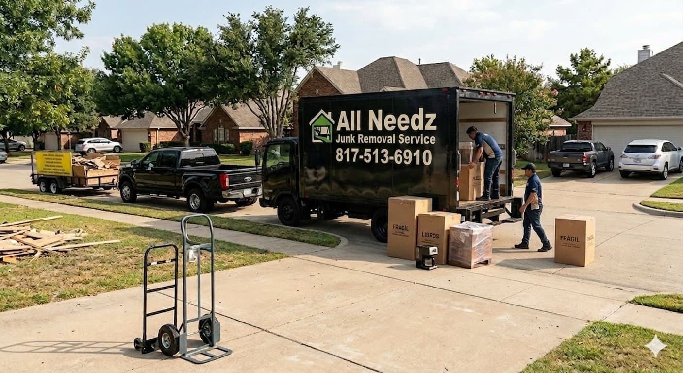 Growing Communities Need Clean Spaces: Why Junk Removal Matters in Haslet, TX